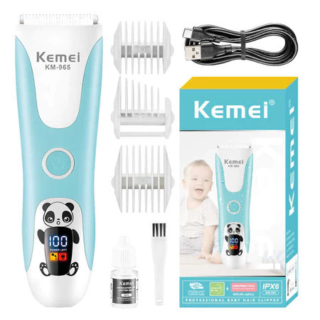 Kemei KM-965 Hair Trimmer Clipper 5500RPM 600MAH Cukur Rambut Bayi KM965 KM 965