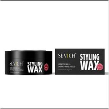 Sevich Styling Wax Cream Paste Clay 80g Hair Pomade Penata Gaya Rambut - WAX MAROON