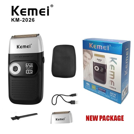 Kemei KM-2026 Hair Clipper Shaver Twin Blade Kemei 2026 Alat Cukur Rambut