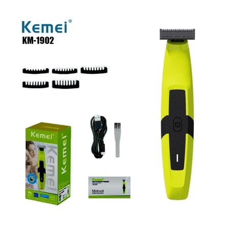 Kemei KM-1902 Hair Clipper Trimmer 6800RPM 600MAH Alat Cukur Rambut Kemei KM1902 KM 1902