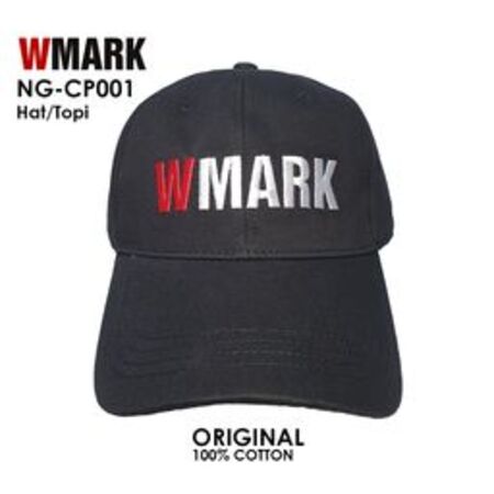 Wmark NG-CP001 Topi Baseball Dewasa Pria Wanita Katun Hat Cotton Original - BLACK