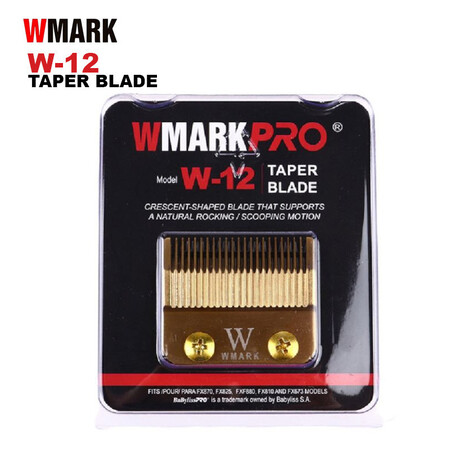 WMARK W-12 Mata Pisau Cukur Clipper Taper Blade