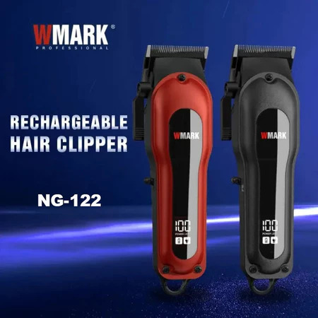 WMARK NG-122 Alat Cukur Rambut 7000 RPM NG 122 NG122 Hair Clipper - BLACK